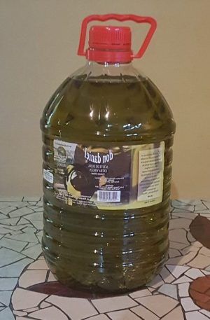 BIDON DE 5 LITROS ACEITE OLIVA EXTRA VIRGEN